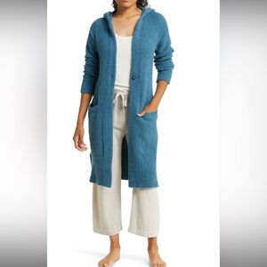 UGG Teal Longline Open-Front Women's Cardigan